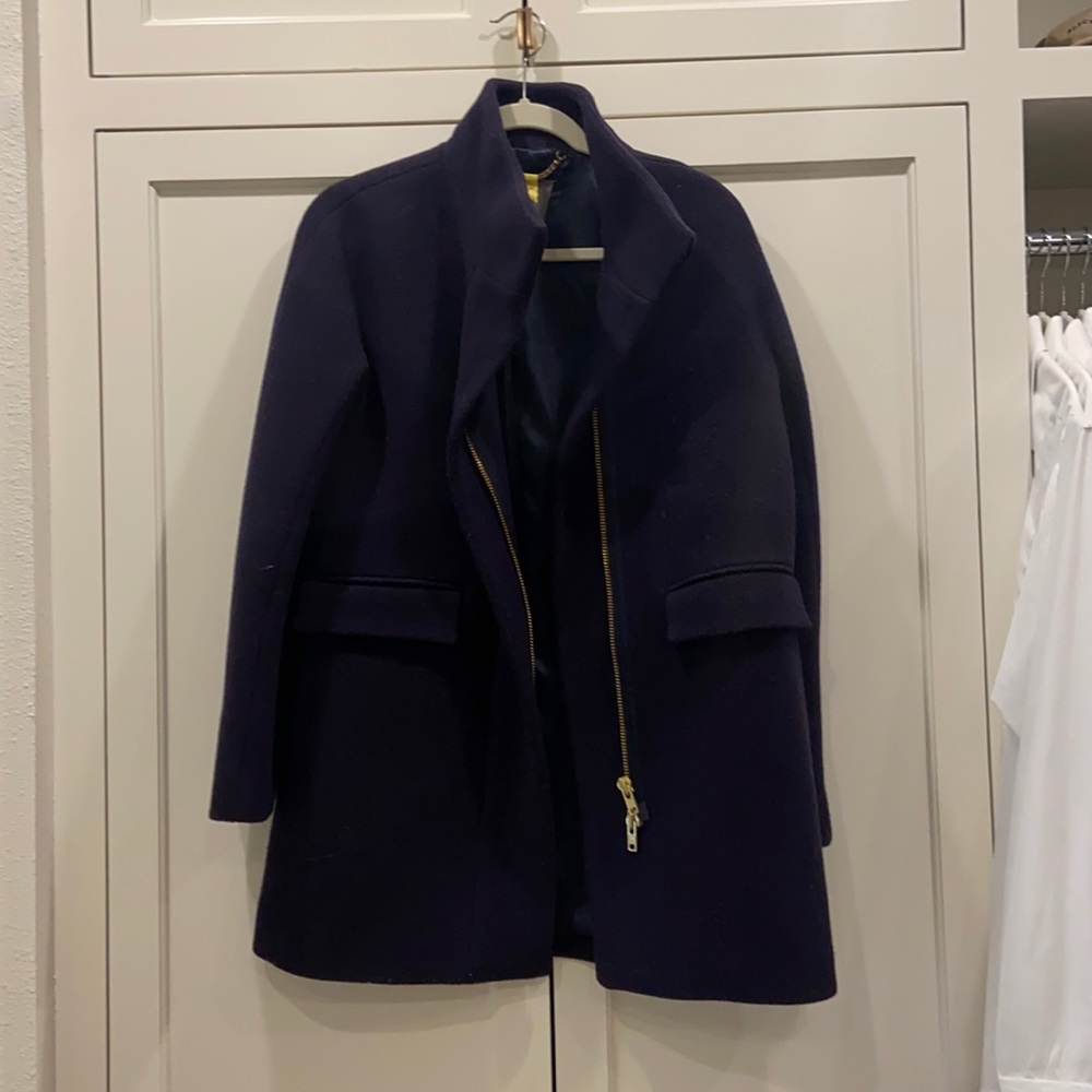 J. Crew Navy stadium Jacket size 4